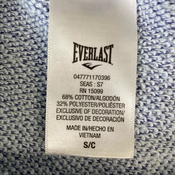 Everlast Graphic Inspire Long Sleeve Swatshirt Purple Small - Picture 6 of 8
